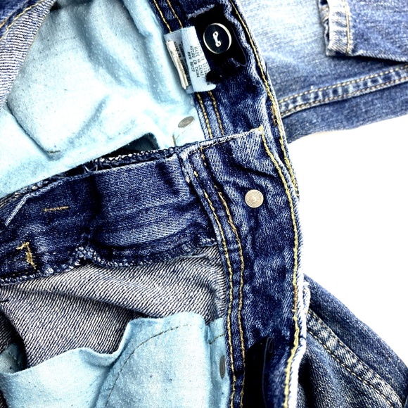 Boys Jeans Pants Size 8 Up Roar Slim Adjustable Waist Button Denim Blue Children - Picture 4 of 6